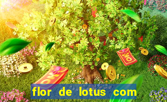 flor de lotus com lua tatuagem